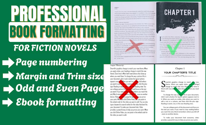 manually format your dark romance or suspense thriller ebook for KDP