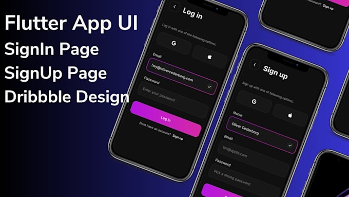 develop flutter iot app with custom API, ble, or thingsboard integration