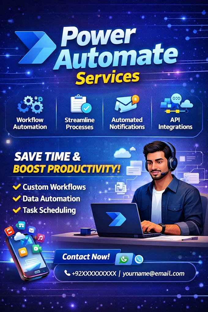 automate your repetitive tasks using power automate