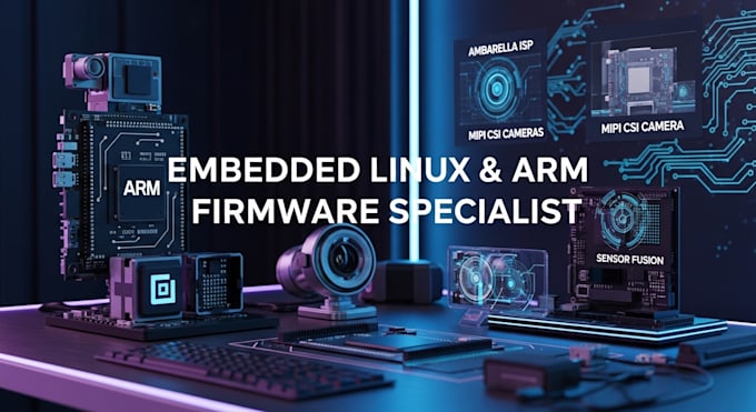 be your embedded linux, arm firmware , ambarella isp, mip, csi 2 , sensor fusion