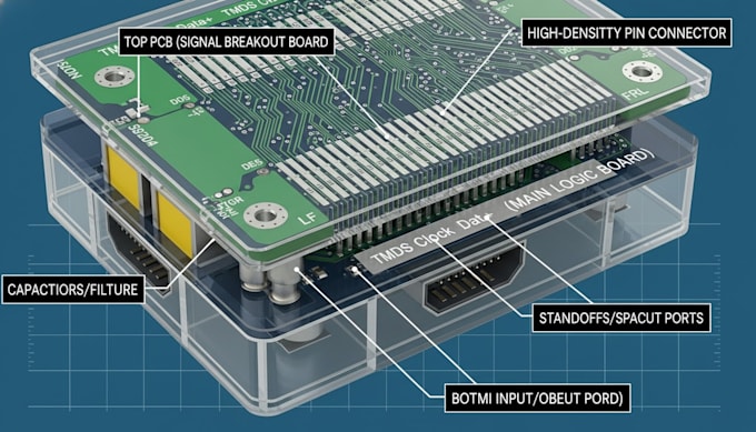 design hdmi 2 0, 2 1, high speed pcb layout with impedance control