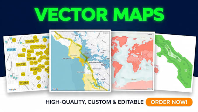 draw a vector map in illustrator