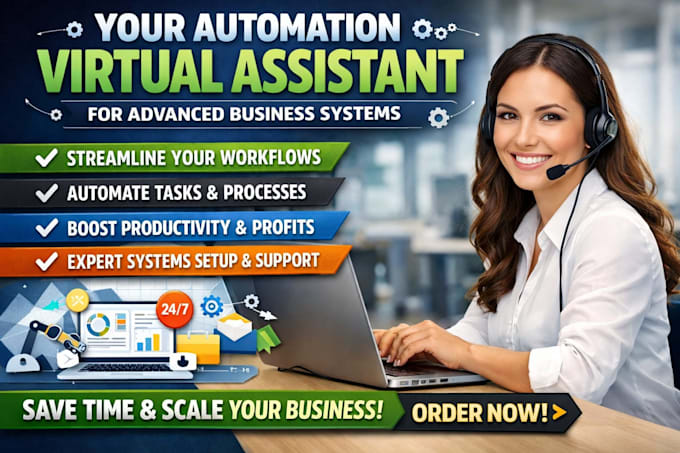 be your automation virtual assistant for advanced business systems