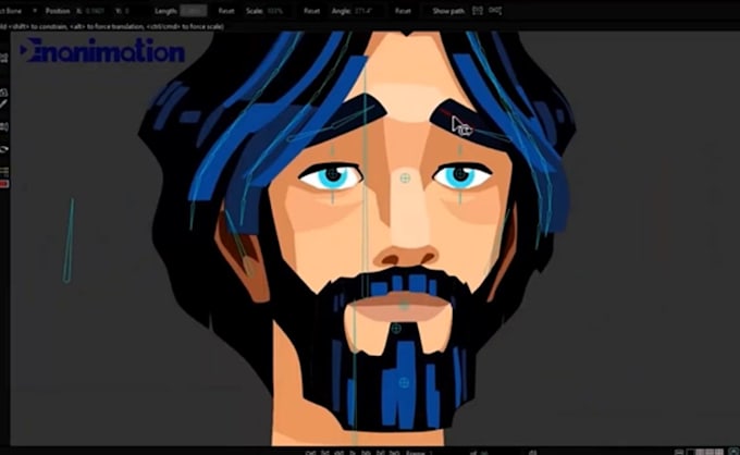 Cartoon Life Rigs Rig and animate 2d characters in moho, 2d cartoon animation, bone ...
