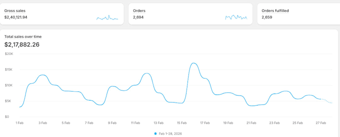 shopify store management and e commerce specialist