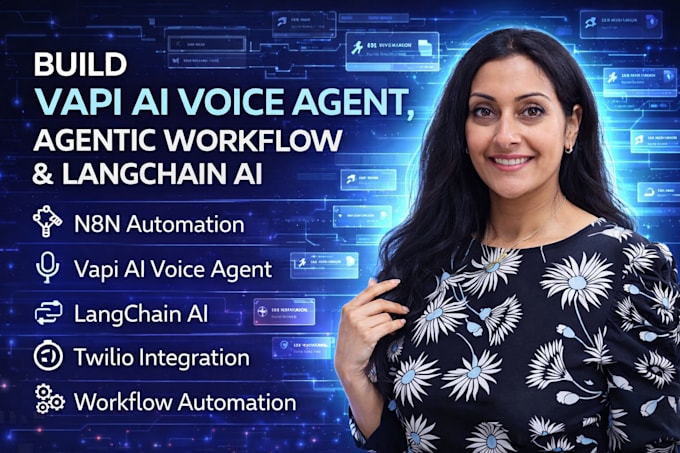 Build vapi ai voice agent make agentic workflow and langchain ai and ...
