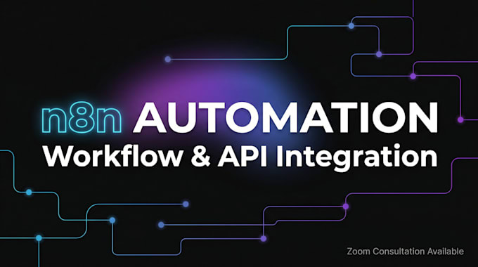 create custom n8n workflows and API integrations