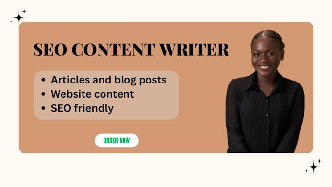 be your long term content writer for your website