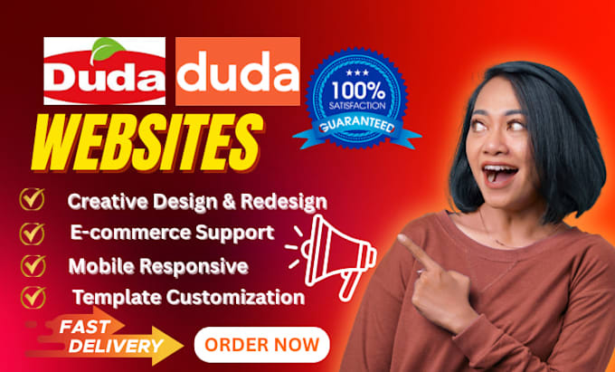 create duda design website duda redesign website duda builder landing page