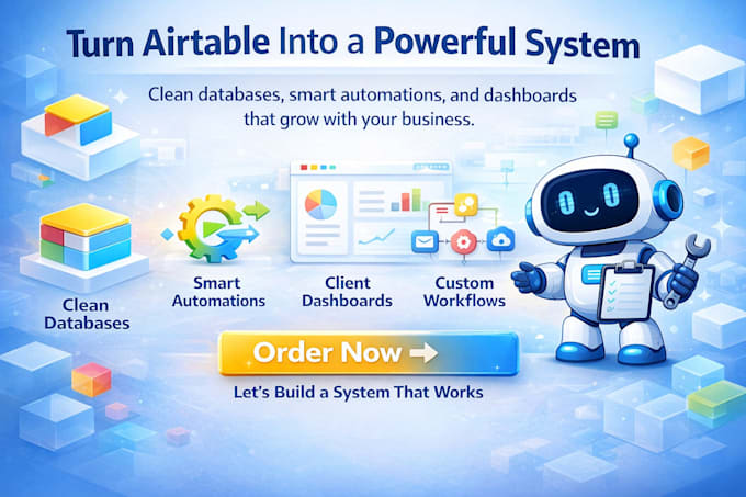 airtable expert setup airtable, airtable interface webapp crm n8n autamation
