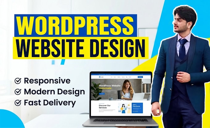 design or redesign a professional wordpress website