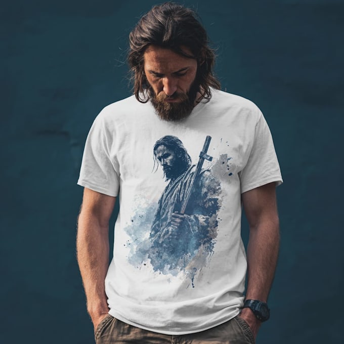 create professional christian t shirt artwork