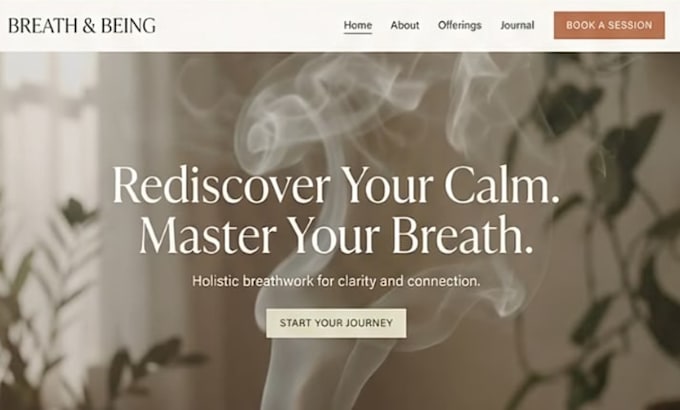 build squarespace wellness website squarespace holistic health coaching website