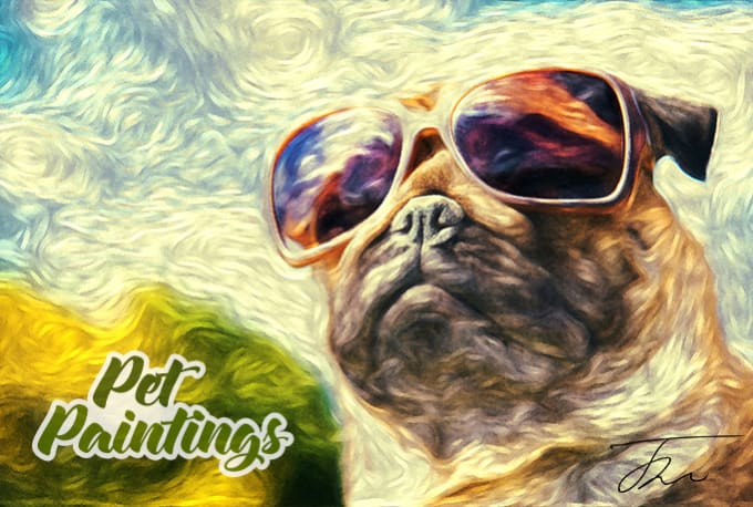 Create An Impressionist Pet Painting By Avoltha