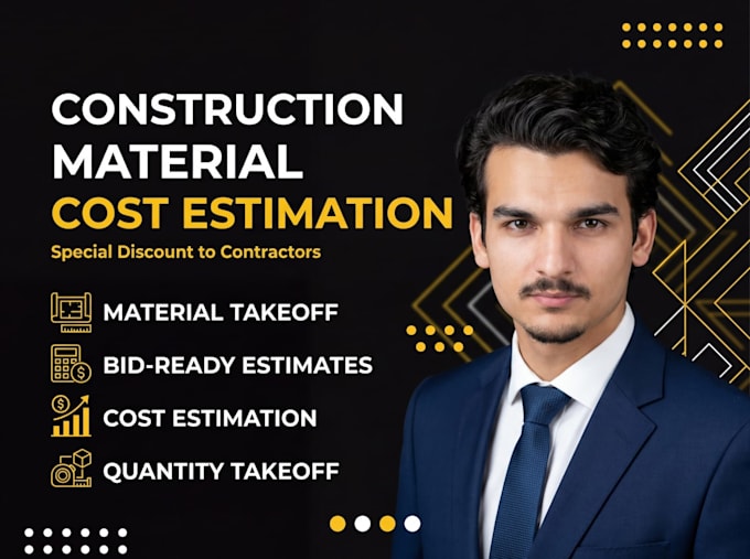 do cost estimation and material takeoff for all construction trades