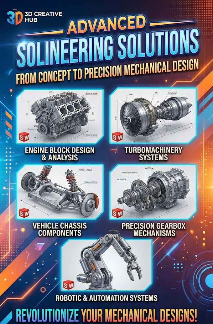 creat 3d model and design