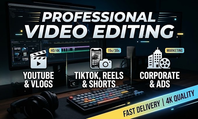 provide professional video editing for your tech content