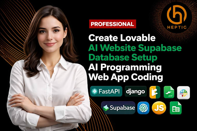 create lovable ai website supabase database setup ai programming web app coding