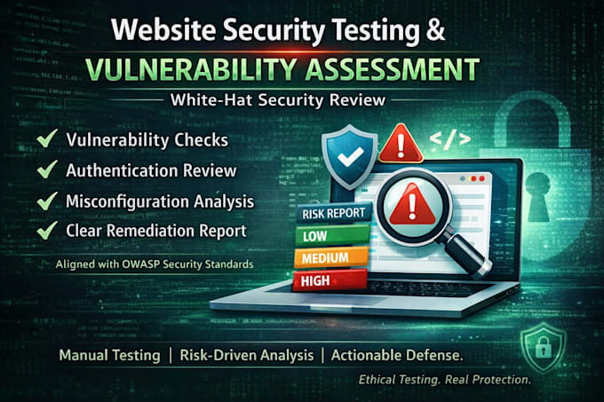 perform website security assessment