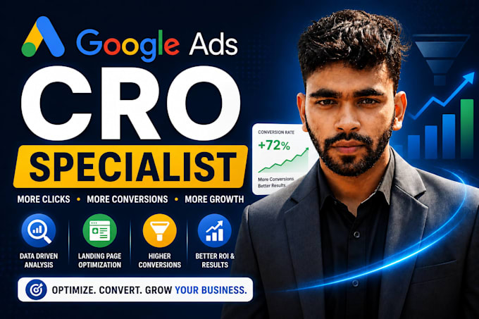 google ads cro conversion rate optimization for service business