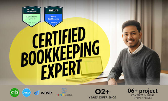 do bookkeeping, paypal reconcile, setup in quickbooks