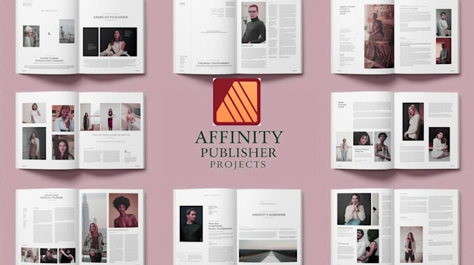 design indesign affinity publisher project magazine layout, kdp book formatting