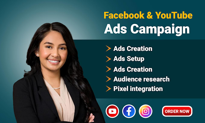 Set up and manage facebook and youtube ads campaigns by Toufiq_designer ...