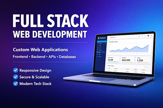 build a scalable full stack web application and app