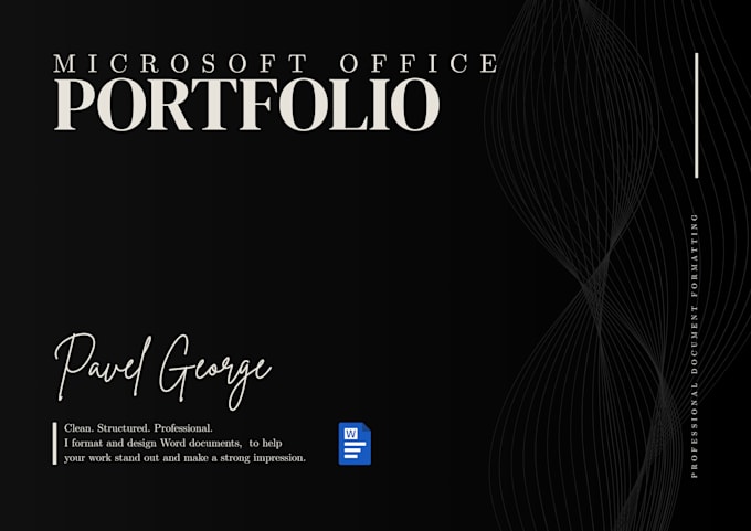 create and format professional, well structured microsoft word documents