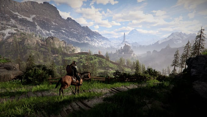develop open world action game in unreal engine 5 with dynamic combat system