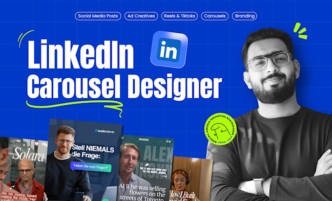 design linkedin carousels and banners that stop scrolling