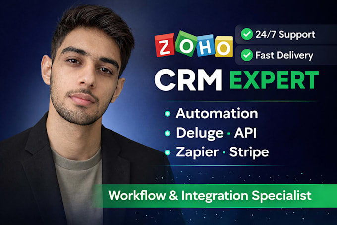 advanced zoho CRM automation and webhook integrations