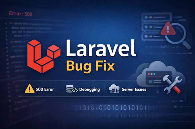 fix laravel bugs, errors, and backend issues