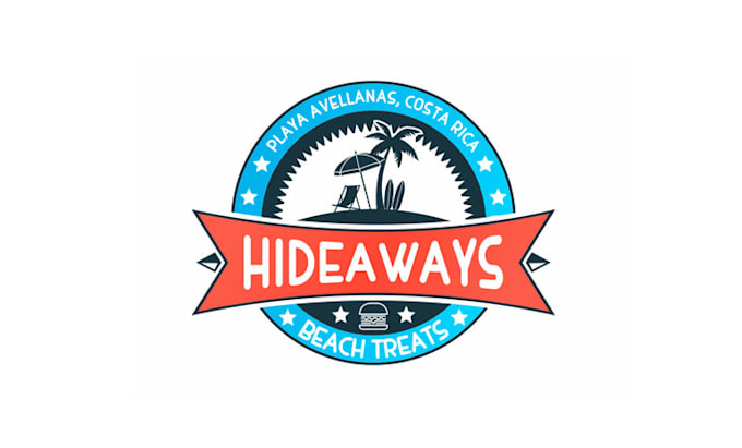 create unique cool surf beach logo for new cafe eatery