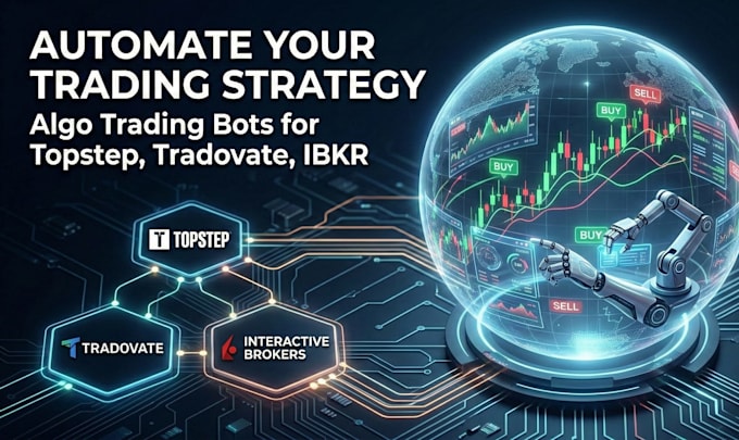 automate your trading strategy on topstep, tradovate, interactive brokers