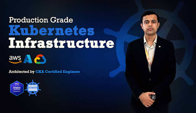 deploy kubernetes infrastructure on AWS, azure and gcp