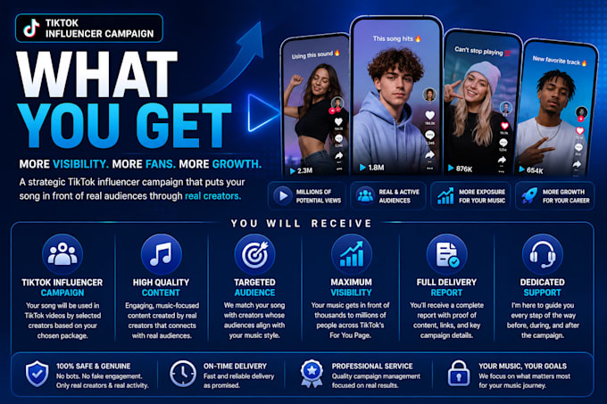 promote your song with tiktok music influencers