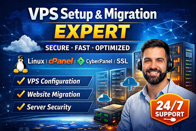 setup, secure and migrate your vps hosting server
