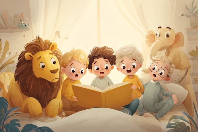 be your childrens book illustrator