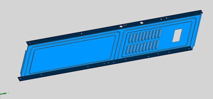 do sheet metal design and patten for  laser