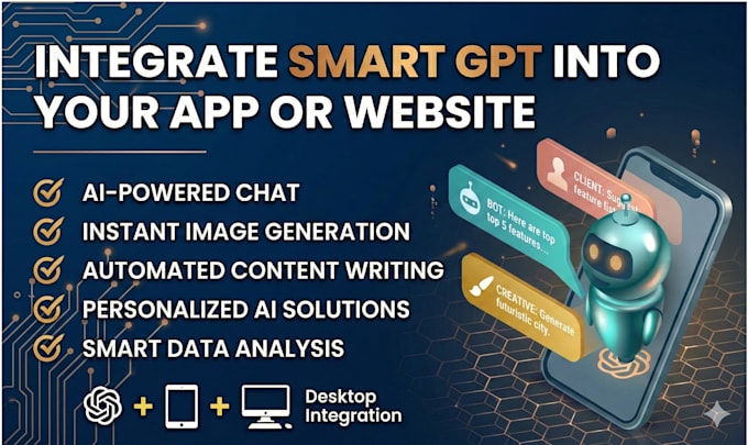 integrate custom ai and chatgpt into your website