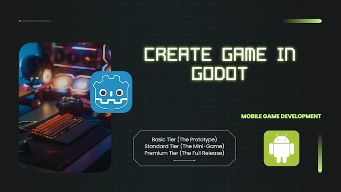 create a 2d mobile game in godot with ads and android export