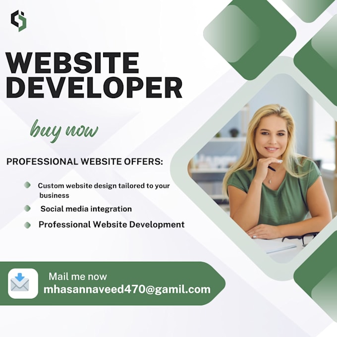 develop a sleek business website