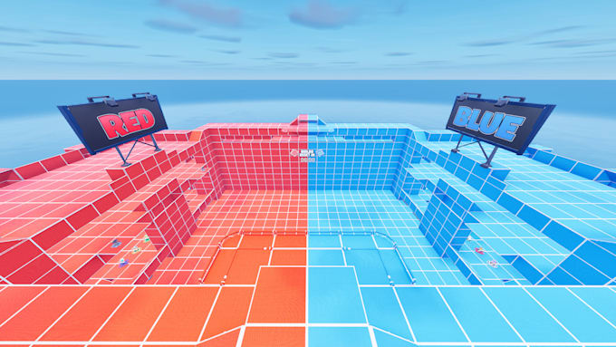 sell red vs blue fortnite map ready to publish, with verse