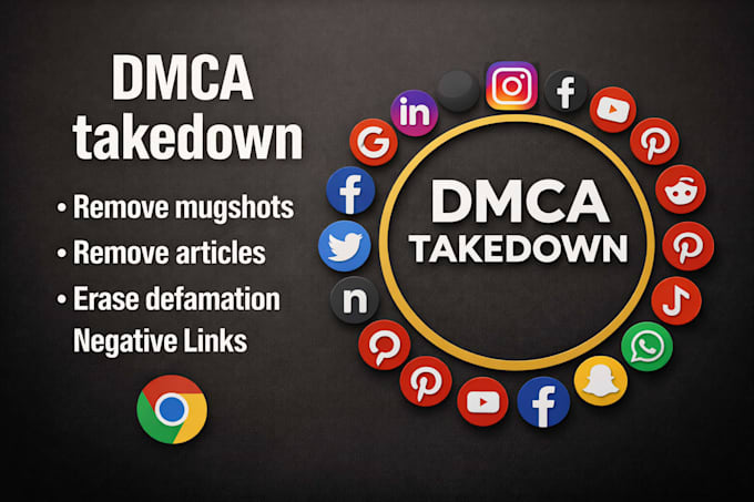 send dmca takedown notice to remove copyright content