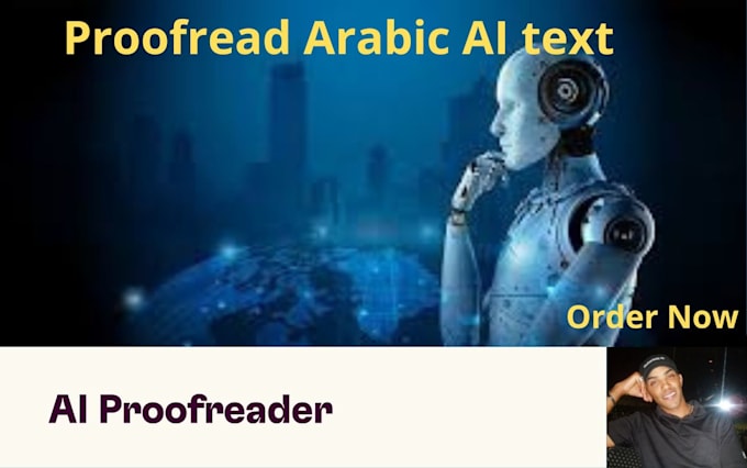 provide fast proofreading for arabic ai content