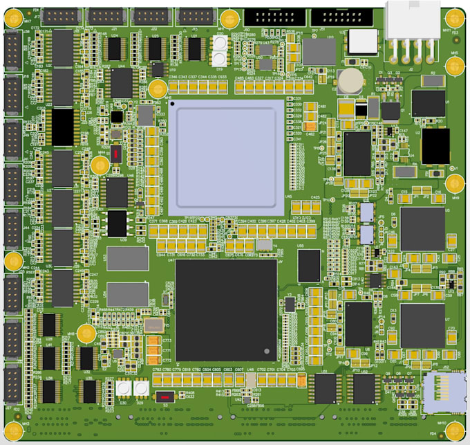 circuit schematic and pcb layout design