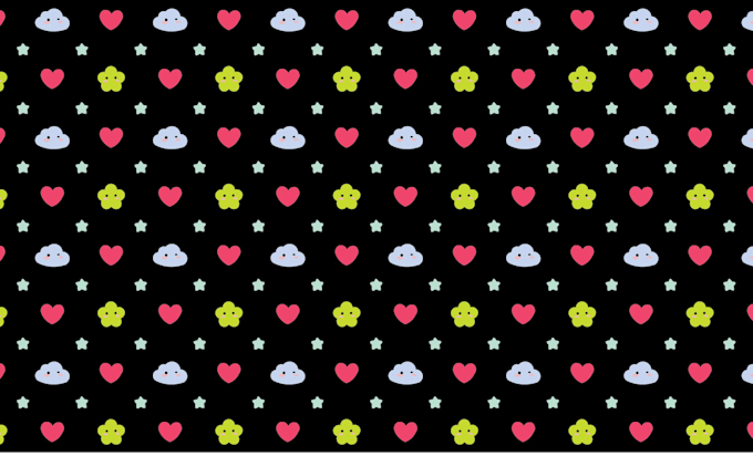 create cute seamless pattern designs