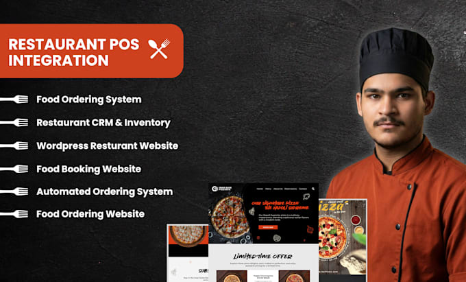 develop restaurant pos integration resturant ordering systems wordpress