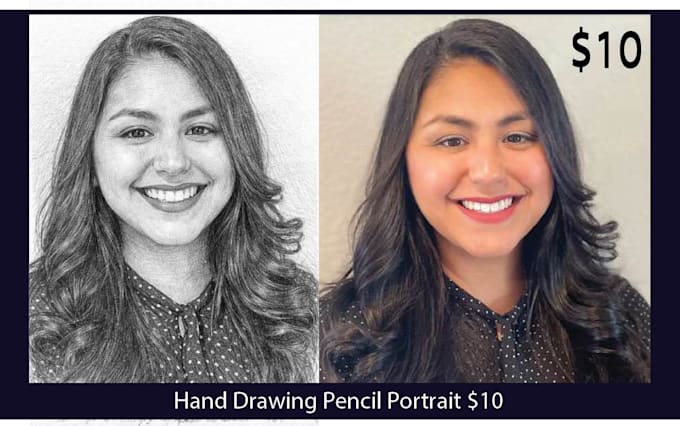 draw hand drawing portrait